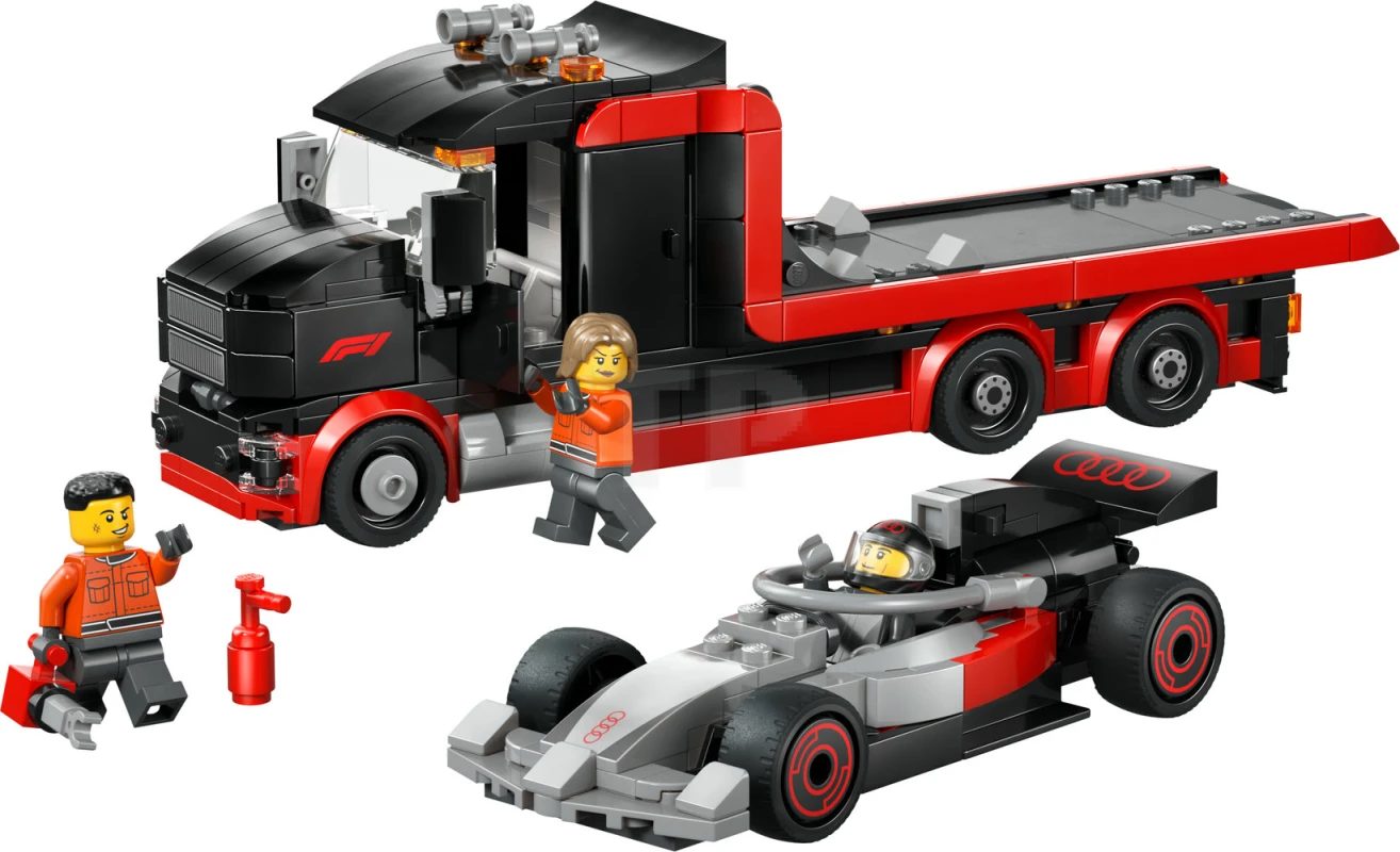LEGO&reg; 60493 F1® Truck mit Audi F1® Rennwagen