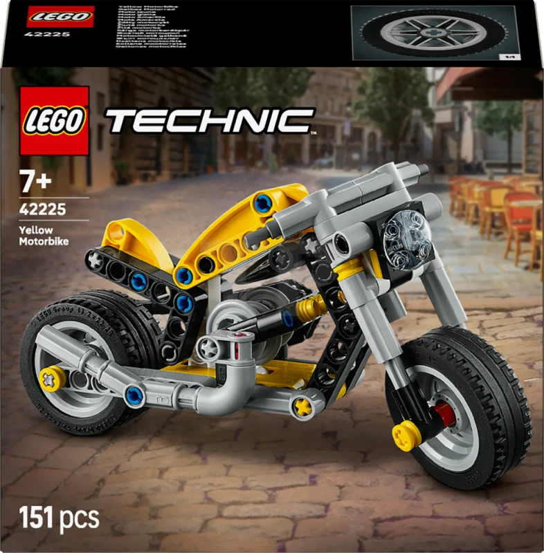 LEGO&reg; 42225 Gelbes Motorrad