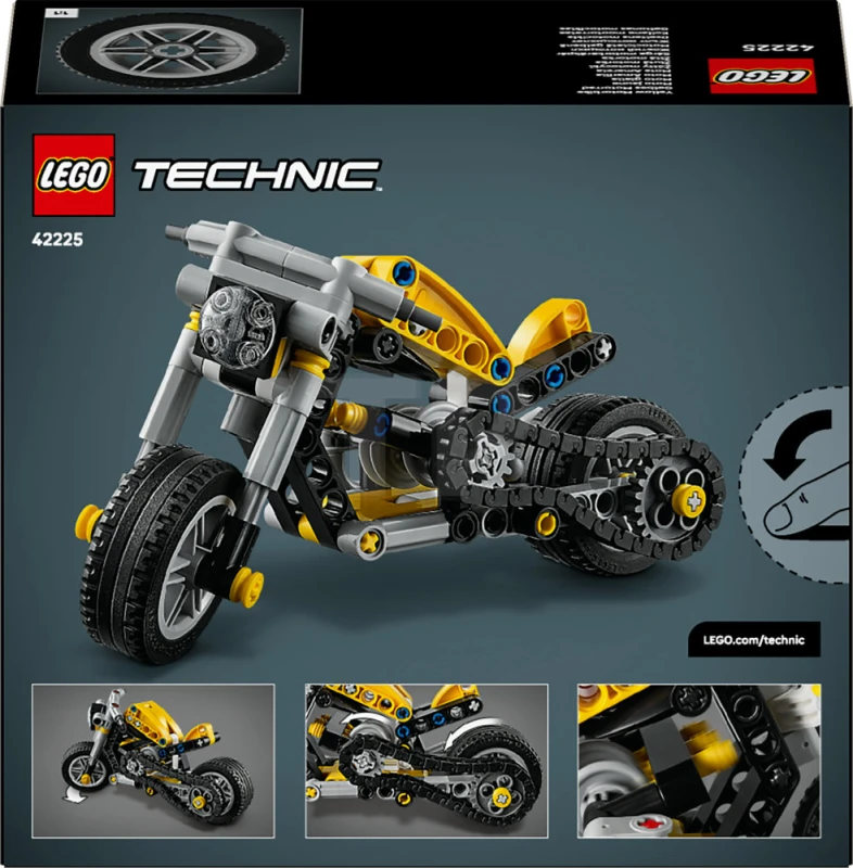 LEGO&reg; 42225 Gelbes Motorrad