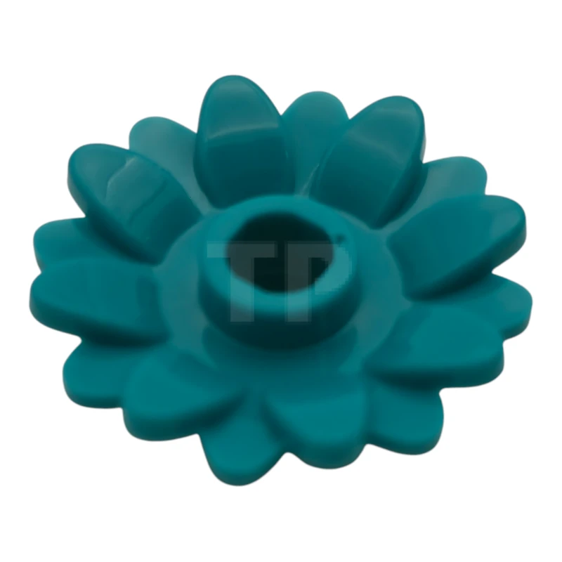 LEGO&reg; 6547508 - 6901 - Plant Flower 2 x 2 Round with 16 Petals (Sunflower) with Open Stud