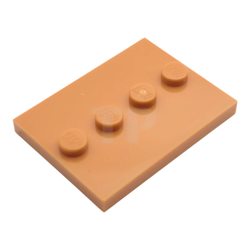 LEGO&reg; 6528536 - 88646 - Fliese, modifiziert 3 x 4 mit 4 Noppen in der Mitte