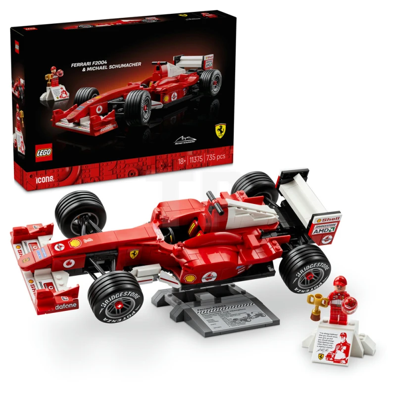 LEGO&reg; 11375 Ferrari F2004 & Michael Schumacher
