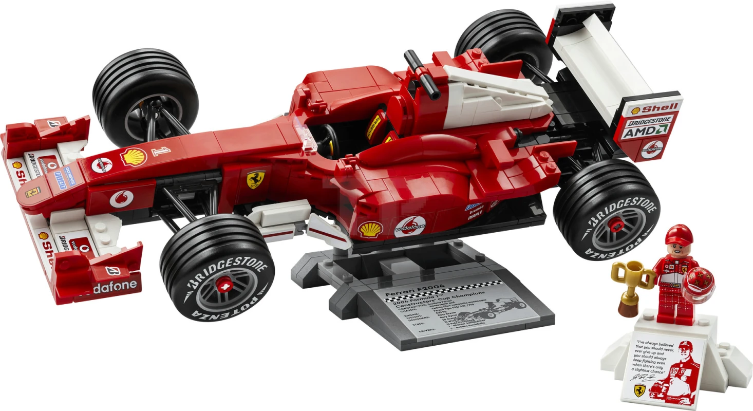LEGO&reg; 11375 Ferrari F2004 & Michael Schumacher
