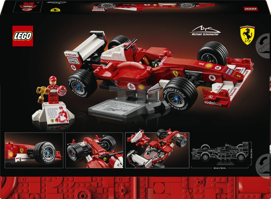 LEGO&reg; 11375 Ferrari F2004 & Michael Schumacher
