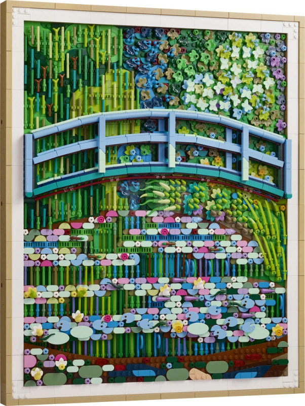 LEGO&reg; 31220 Claude Monet – Bridge over a Pond of Water Lilies