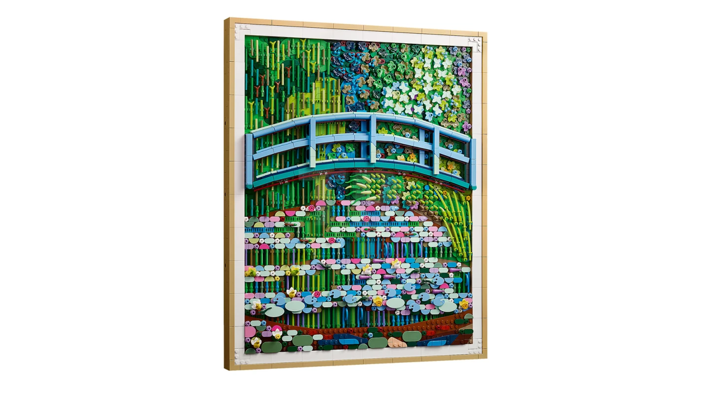 LEGO&reg; 31220 Claude Monet – Bridge over a Pond of Water Lilies