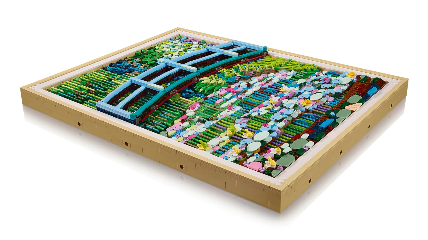 LEGO&reg; 31220 Claude Monet – Bridge over a Pond of Water Lilies