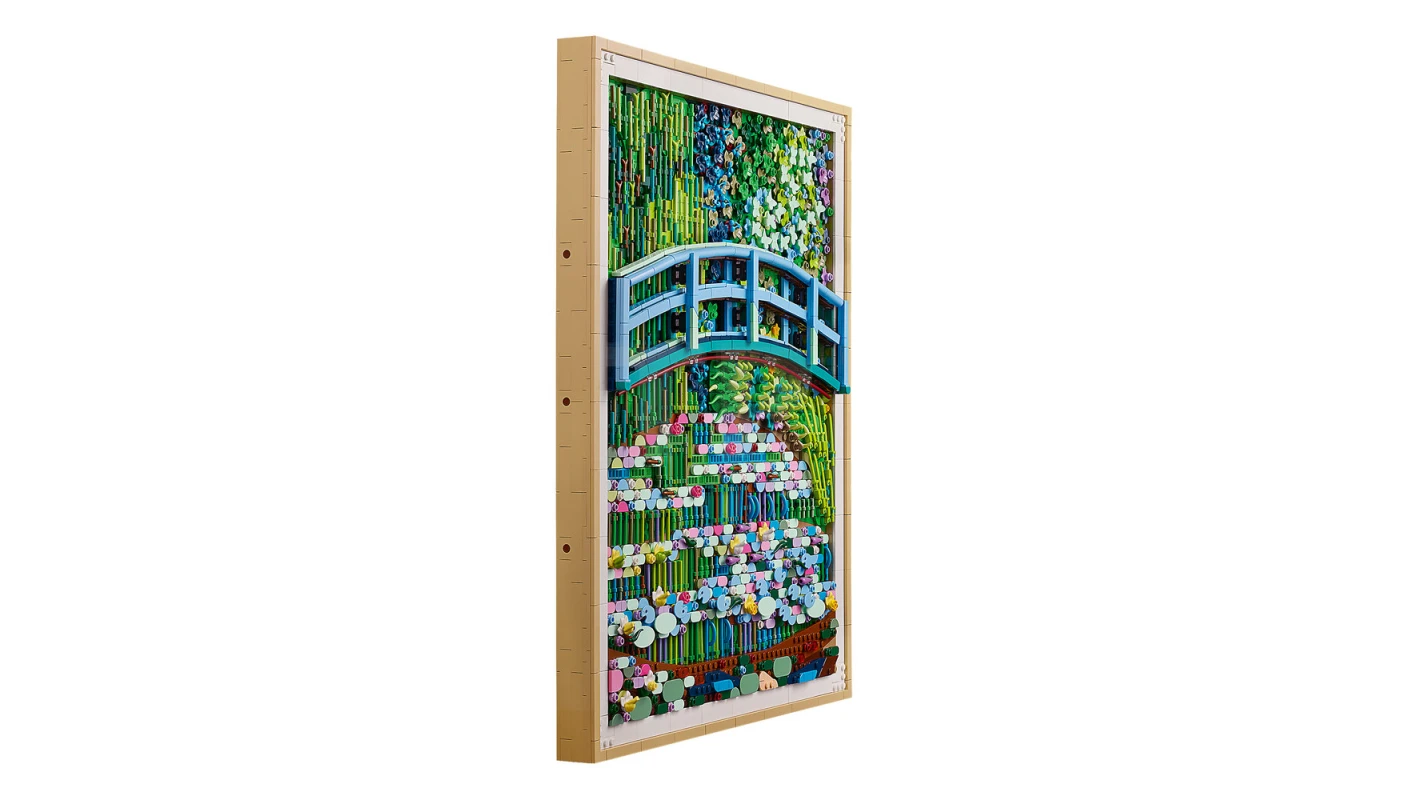 LEGO&reg; 31220 Claude Monet – Bridge over a Pond of Water Lilies