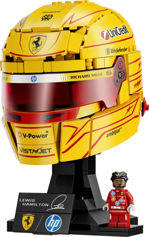 LEGO&reg; 43022 Scuderia Ferrari HP Lewis Hamilton Helmet