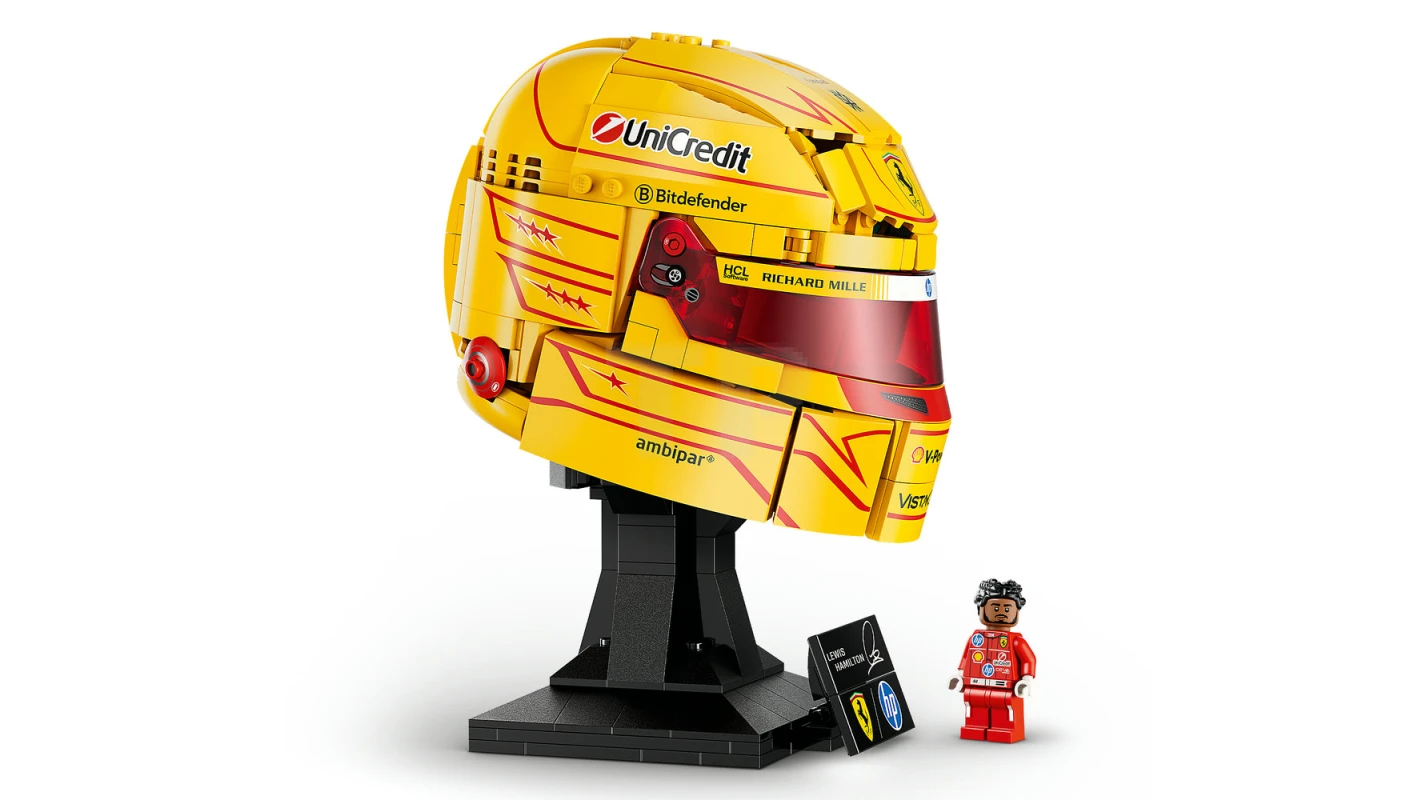 LEGO&reg; 43022 Scuderia Ferrari HP Lewis Hamilton Helmet