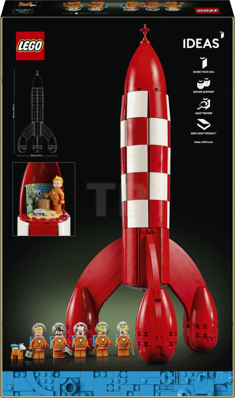 LEGO&reg; 21367 La fusée de Tintin®
