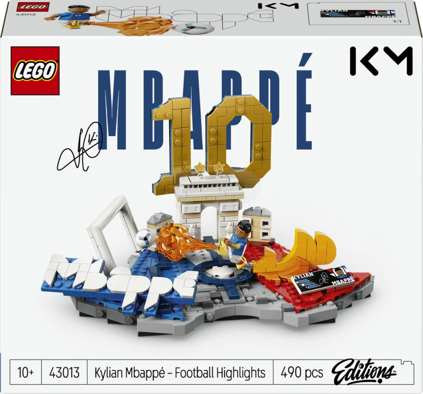 LEGO&reg; 43013 Kylian Mbappé – Soccer Highlights