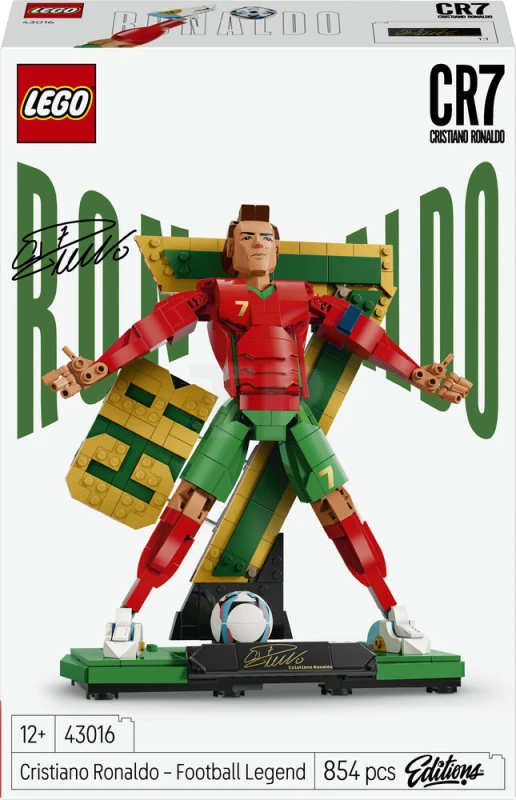 LEGO&reg; 43016 Cristiano Ronaldo – Fußballlegende
