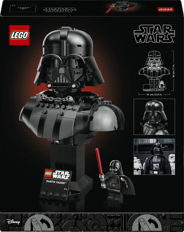LEGO&reg; 75439 Busto de Darth Vader™