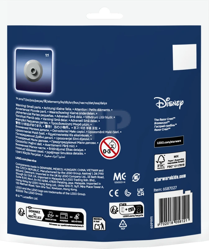 LEGO&reg; 30728 Minimodelo: The Razor Crest™