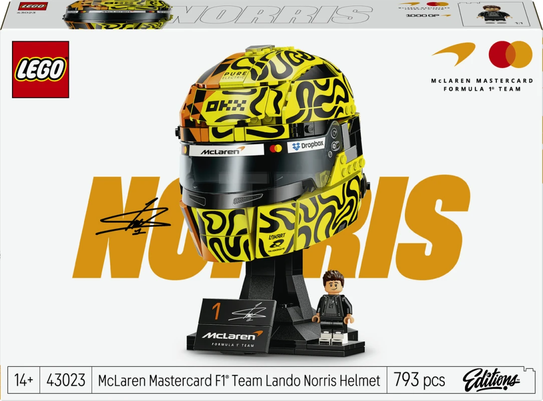 LEGO&reg; 43023 McLaren Mastercard F1® Team helm van Lando Norris