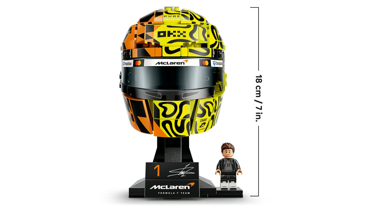 LEGO&reg; 43023 McLaren Mastercard F1® Team helm van Lando Norris