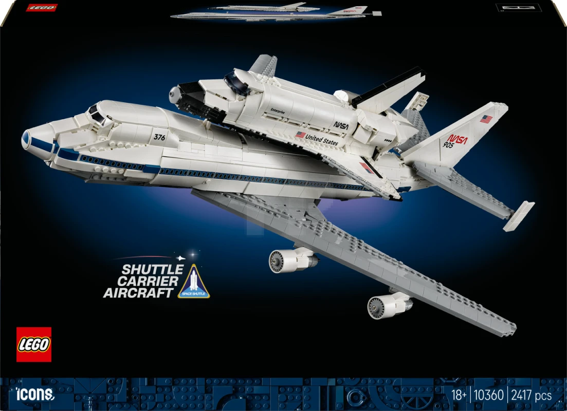 LEGO&reg; 10360 Shuttle Carrier Aircraft