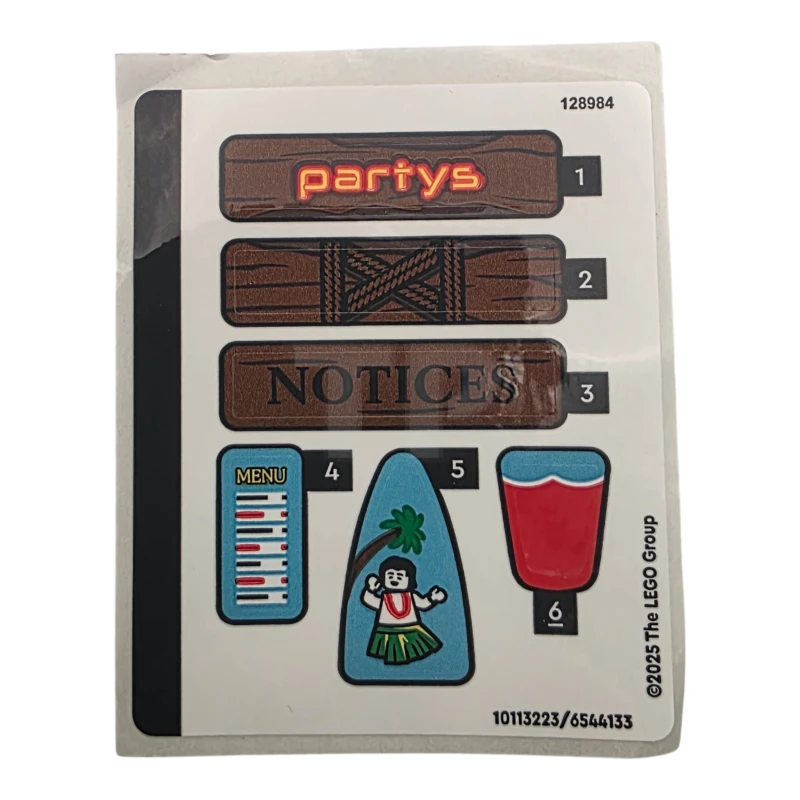 LEGO&reg; 6544133 - Sticker for Set 75636