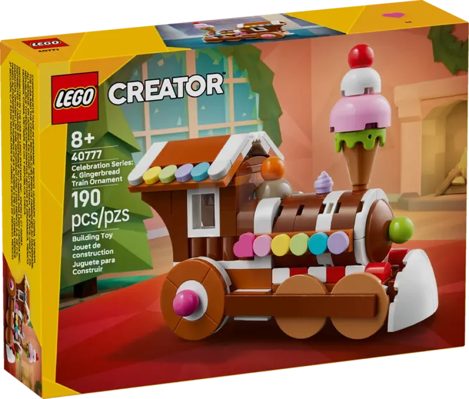 LEGO&reg; 40777 Celebration Series: 4. Gingerbread Train Ornament