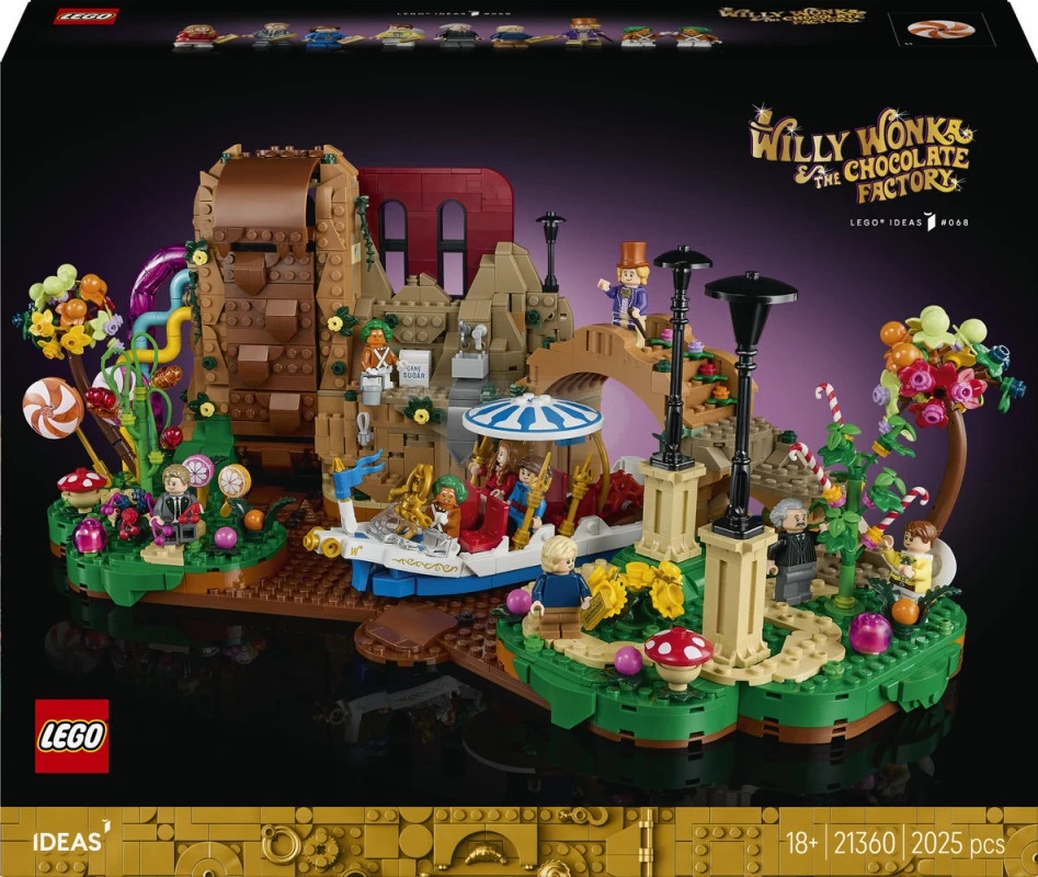 LEGO&reg; 21360 Willy Wonka & the Chocolate Factory
