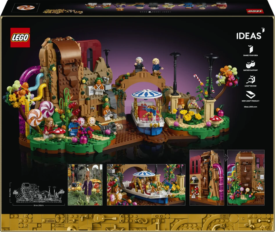 LEGO&reg; 21360 Willy Wonka & the Chocolate Factory