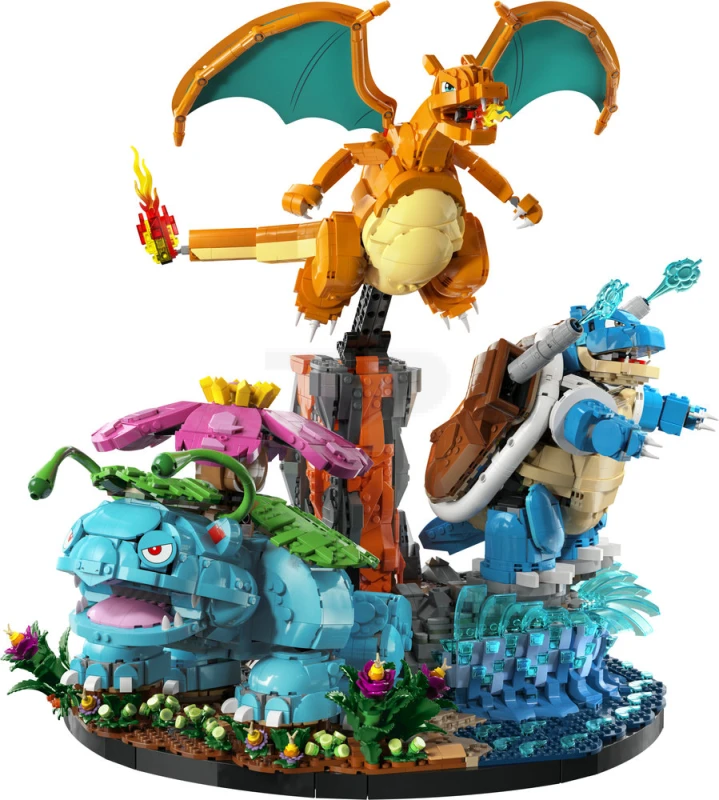 LEGO&reg; 72153 Venusaur, Charizard and Blastoise