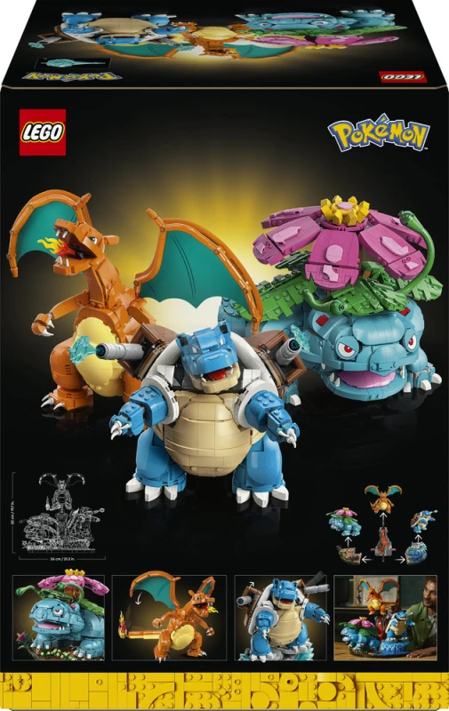 LEGO&reg; 72153 Venusaur, Charizard and Blastoise