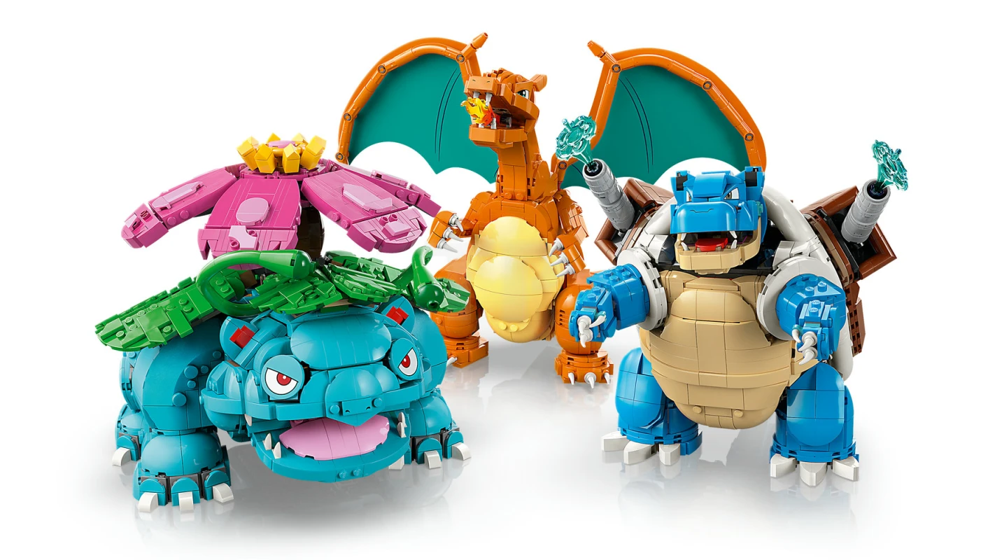 LEGO&reg; 72153 Venusaur, Charizard and Blastoise