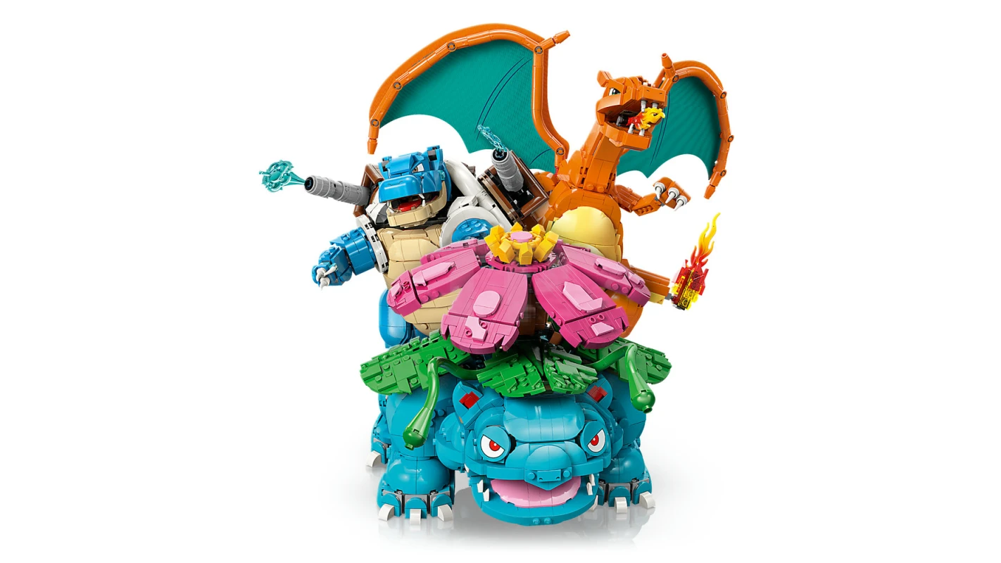LEGO&reg; 72153 Venusaur, Charizard and Blastoise