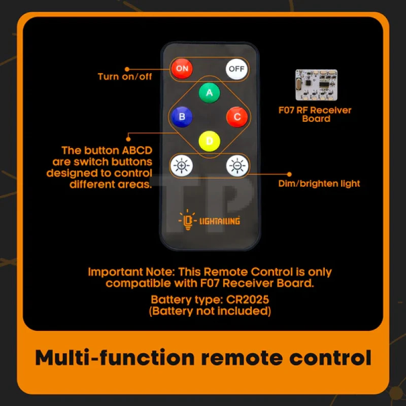 Light kit for LEGO® 21061 Notre-Dame de Paris (Remote Version)