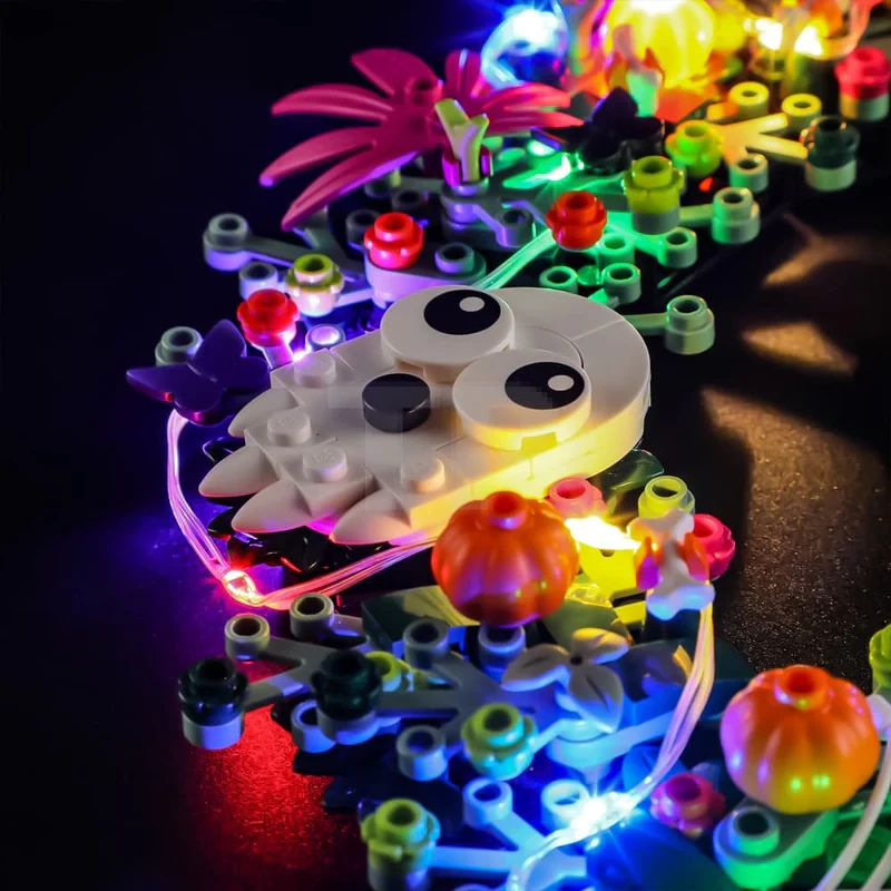 Light kit for LEGO® 40825 Halloween Wreath