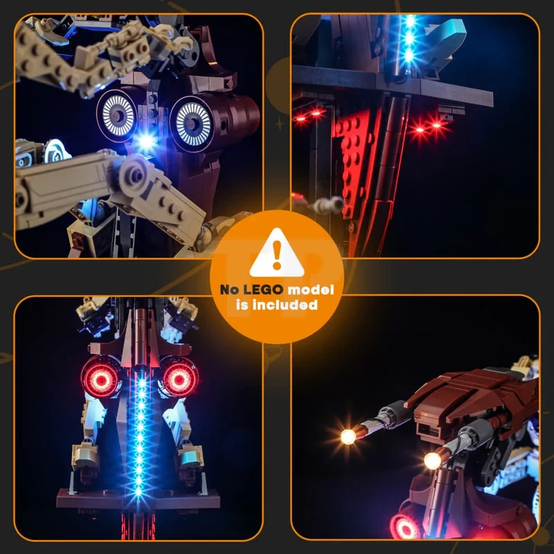 Light kit for LEGO® 75428 Battle Droid with STAP