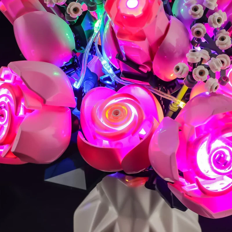 Light kit for LEGO® 10374 Bouquet of Pink Roses