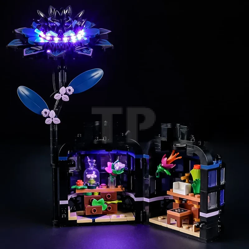 Light kit for LEGO® 76784 Black Dahlia Flower