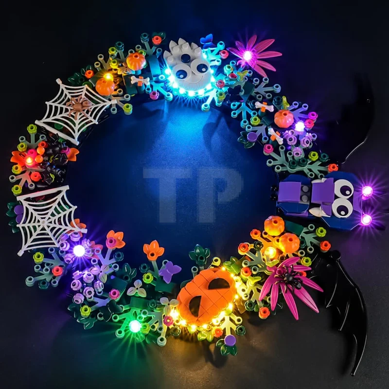 Light kit for LEGO® 40825 Halloween Wreath