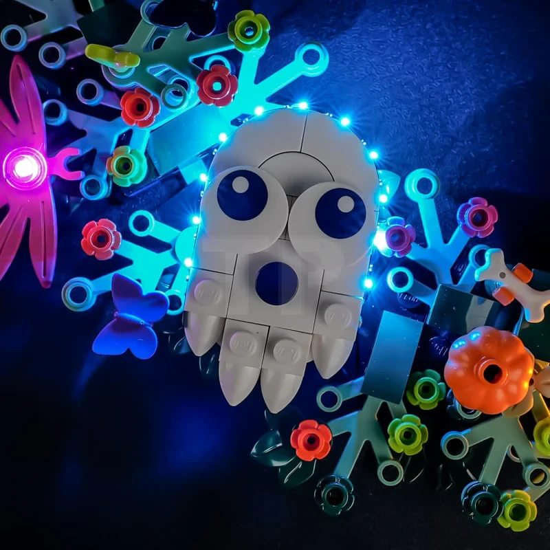 Light kit for LEGO® 40825 Halloween Wreath