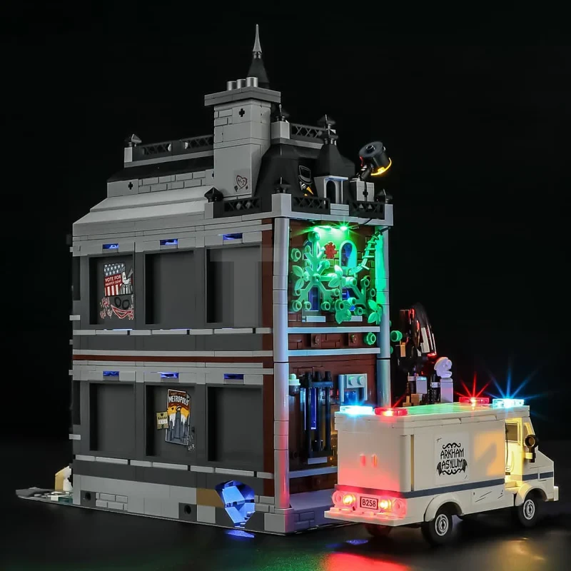 Light kit for LEGO® 76300  Arkham Asylum