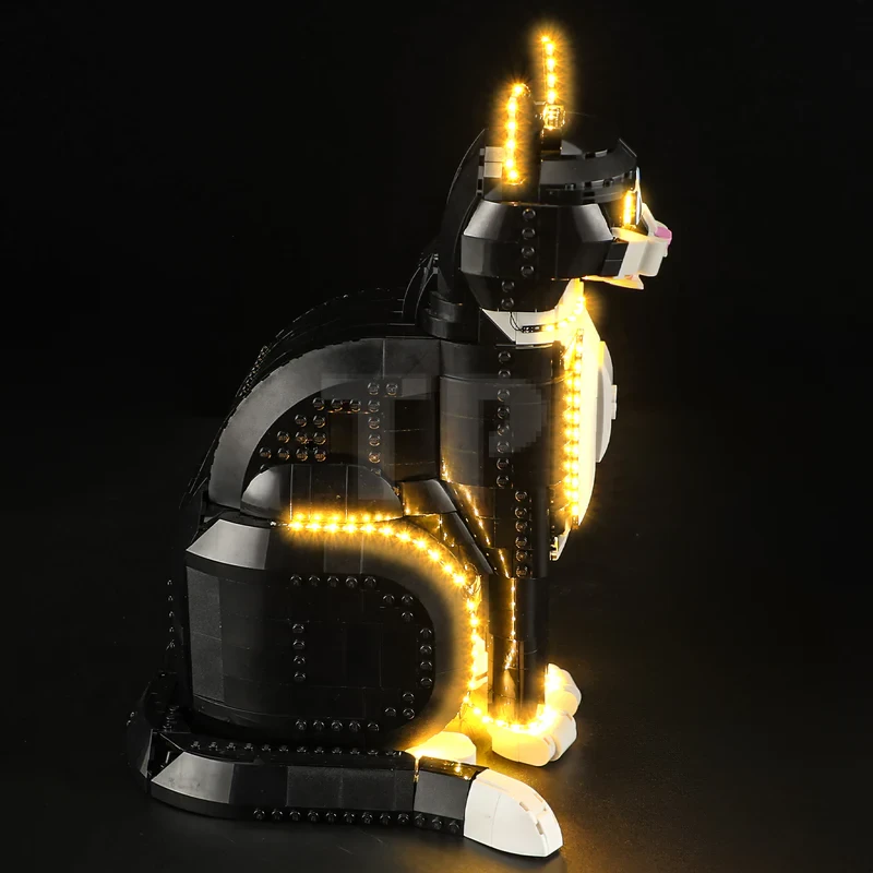 Light kit for LEGO® 21349 Tuxedo Cat