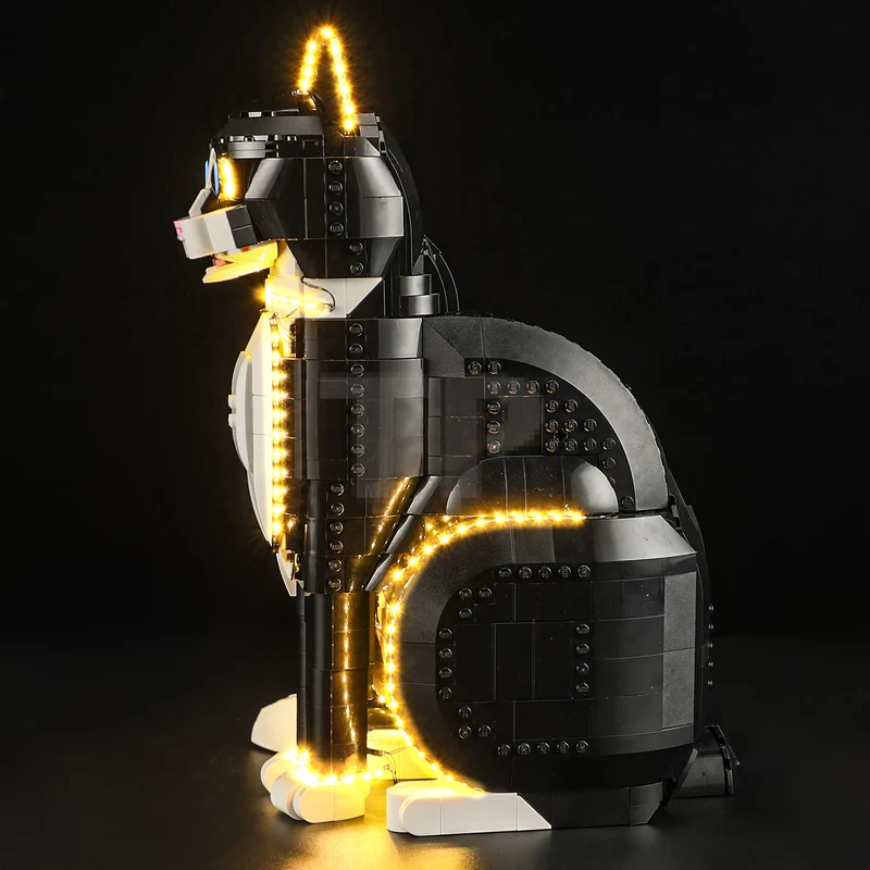 Light kit for LEGO® 21349 Tuxedo Cat