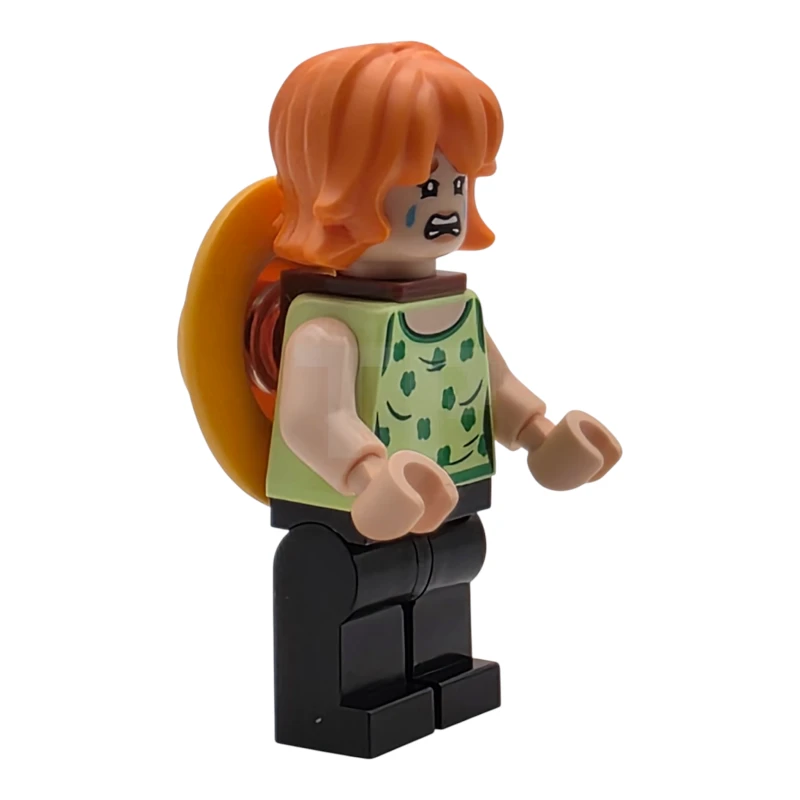 LEGO&reg; op010 Nami - Yellowish Green Top, Straw Hat on Back