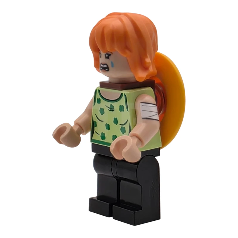 LEGO&reg; op010 Nami - Yellowish Green Top, Straw Hat on Back