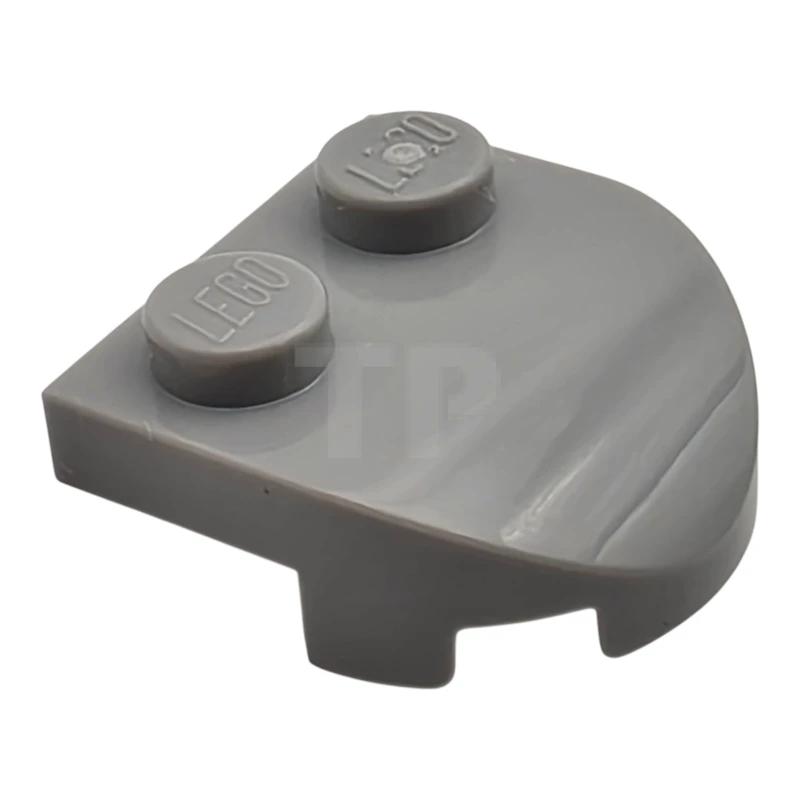 LEGO&reg; 6539782 - 7037 - Brick, Round 2 x 2 x 2/3 Half Circle Extended with 2 Studs and Curved Top