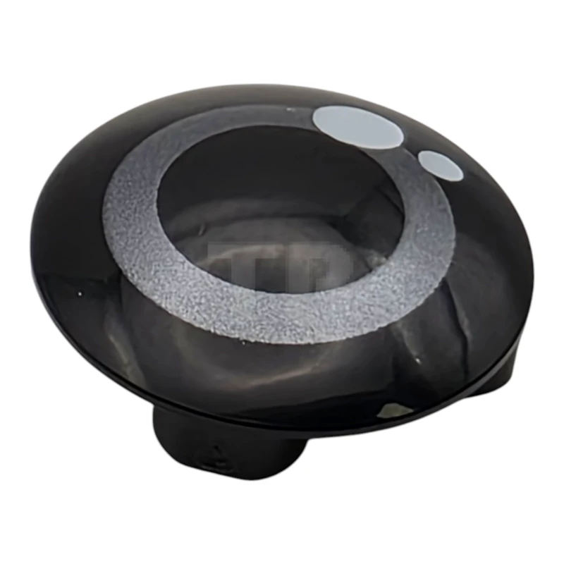 LEGO&reg; 6559002 - 2654pb033 - Plate, Round 2 x 2 with Rounded Bottom (Boat Stud) with Silver Circle Pupil and White Glints Pattern (WALL-E Eye)