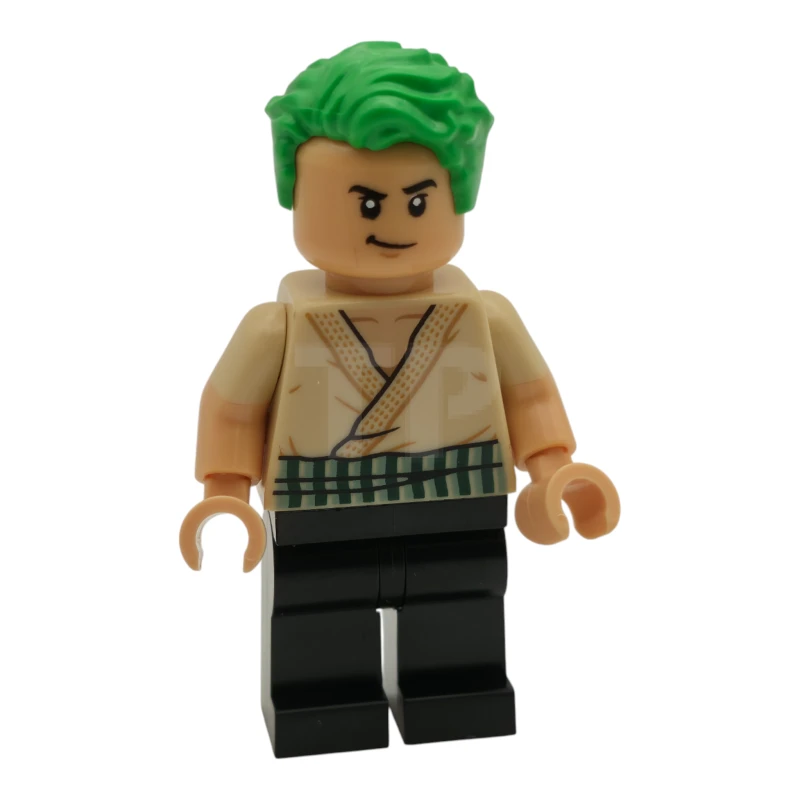 LEGO&reg; op013 Roronoa Zoro - Tan Shirt, Hair
