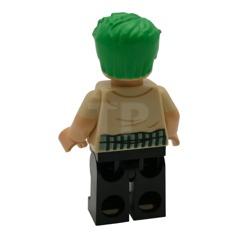 LEGO&reg; op013 Roronoa Zoro - Tan Shirt, Hair