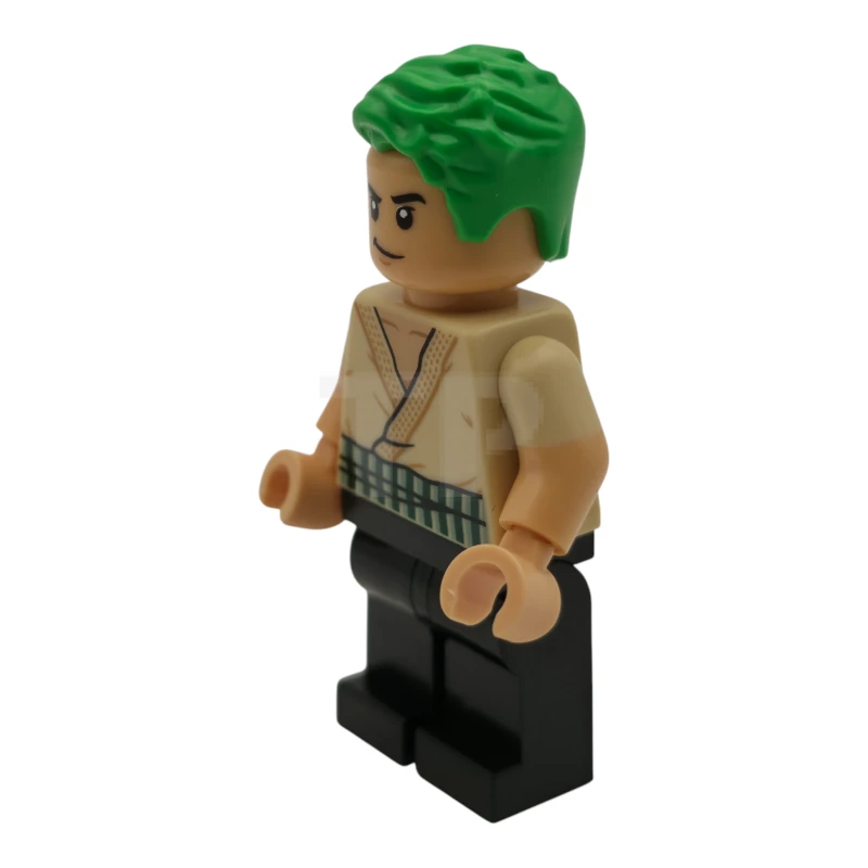 LEGO&reg; op013 Roronoa Zoro - Tan Shirt, Hair