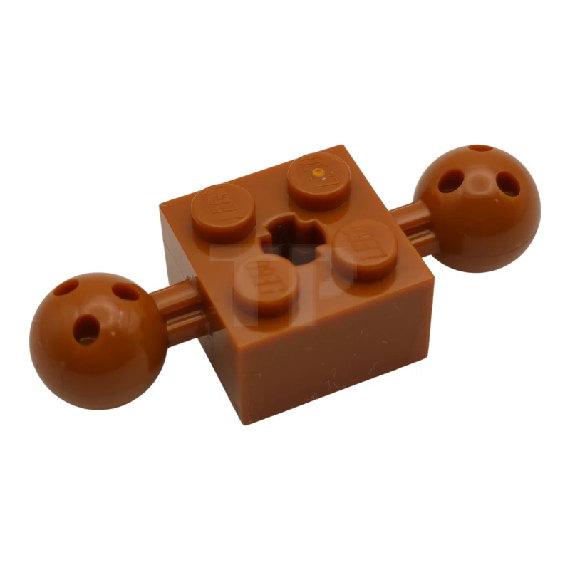 LEGO&reg; 6494193 - 17114 - Technic, Brick Modified 2 x 2 with Balls with Holes and Axle Hole
