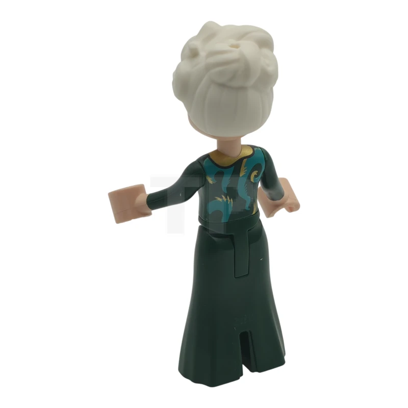 LEGO&reg; wck030 Madame Morrible - Minipop, Donkergroen en Donker Turquoise Jurk