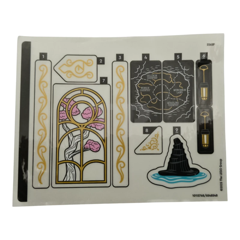 LEGO&reg; 6548548 - Sticker for Set 75689 -  Sheet 1